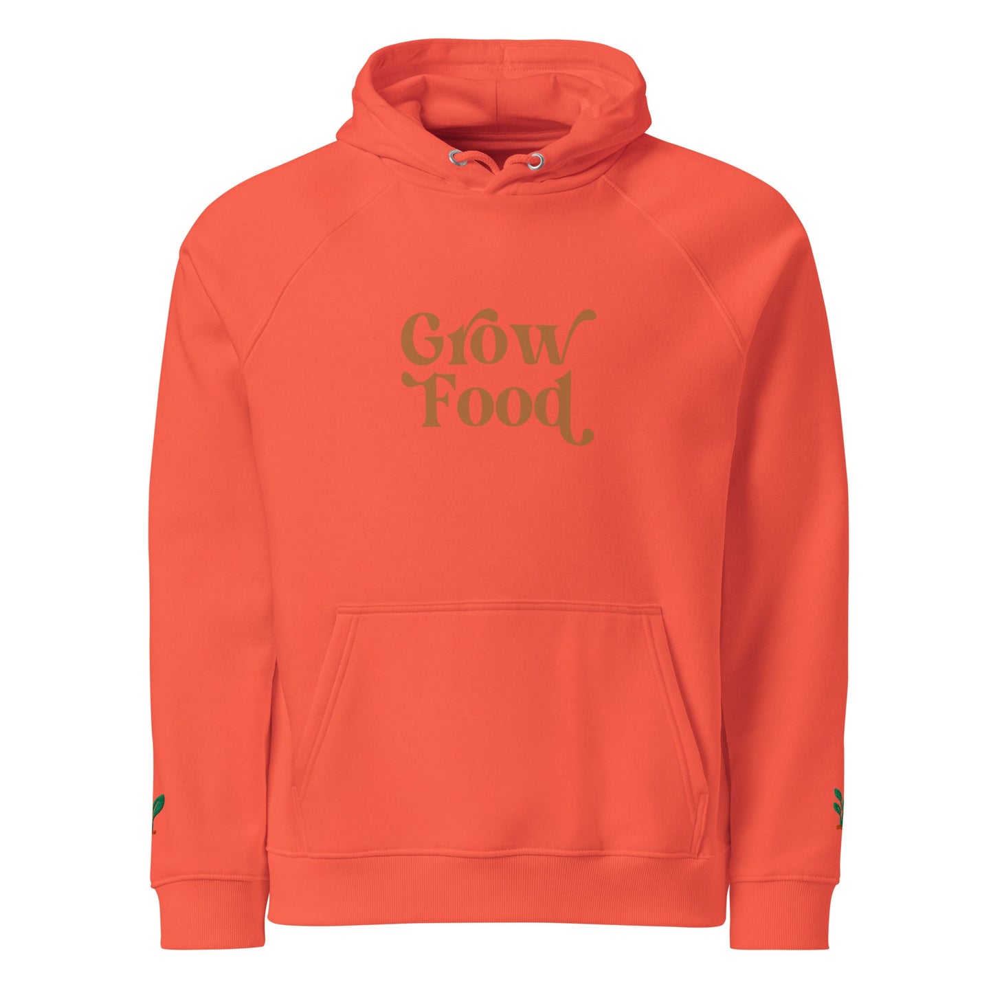 Grow Food – Embroidered Unisex Eco Hoodie - PharmuniquePharmunique