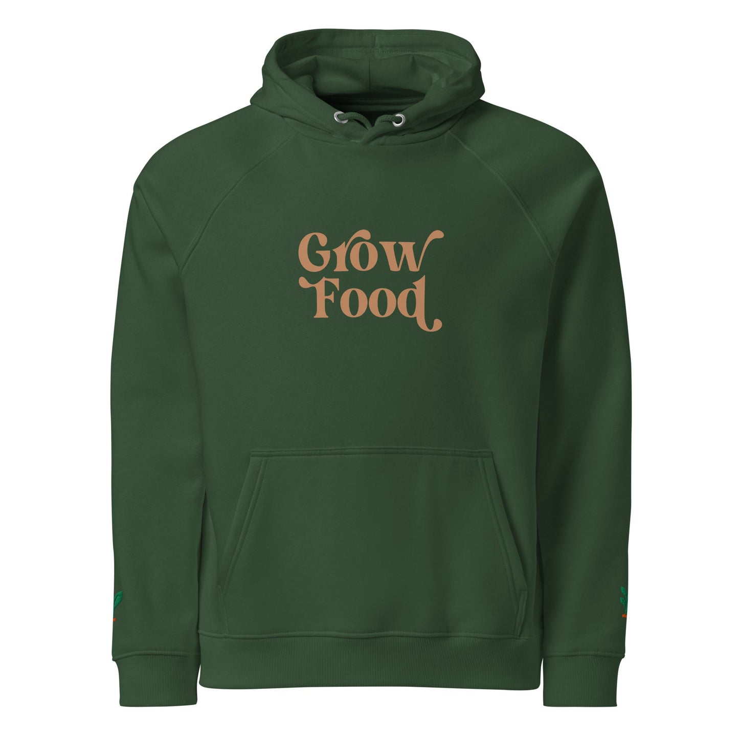 Grow Food – Embroidered Unisex Eco Hoodie - PharmuniquePharmunique