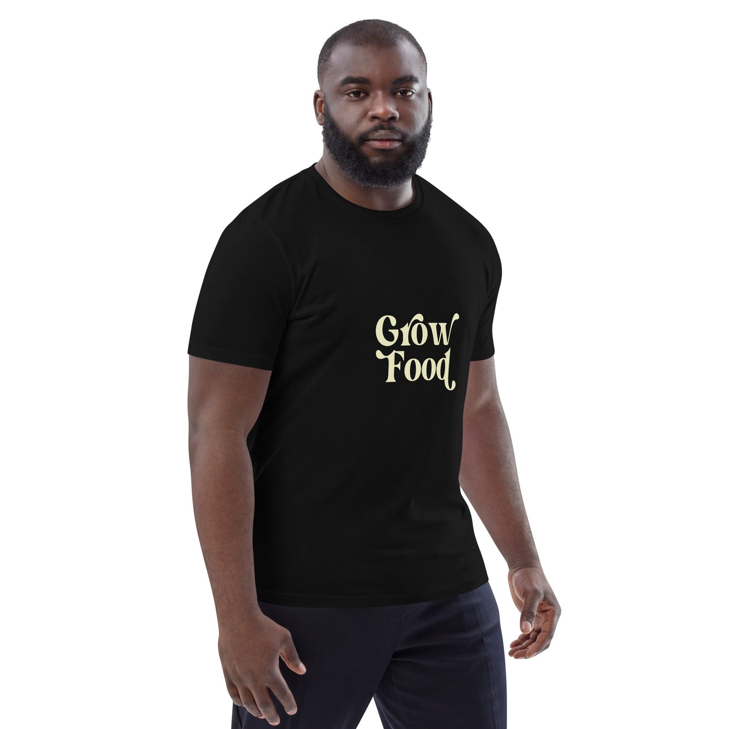 Grow Food– Unisex Organic Cotton T-Shirt - PharmuniquePharmunique