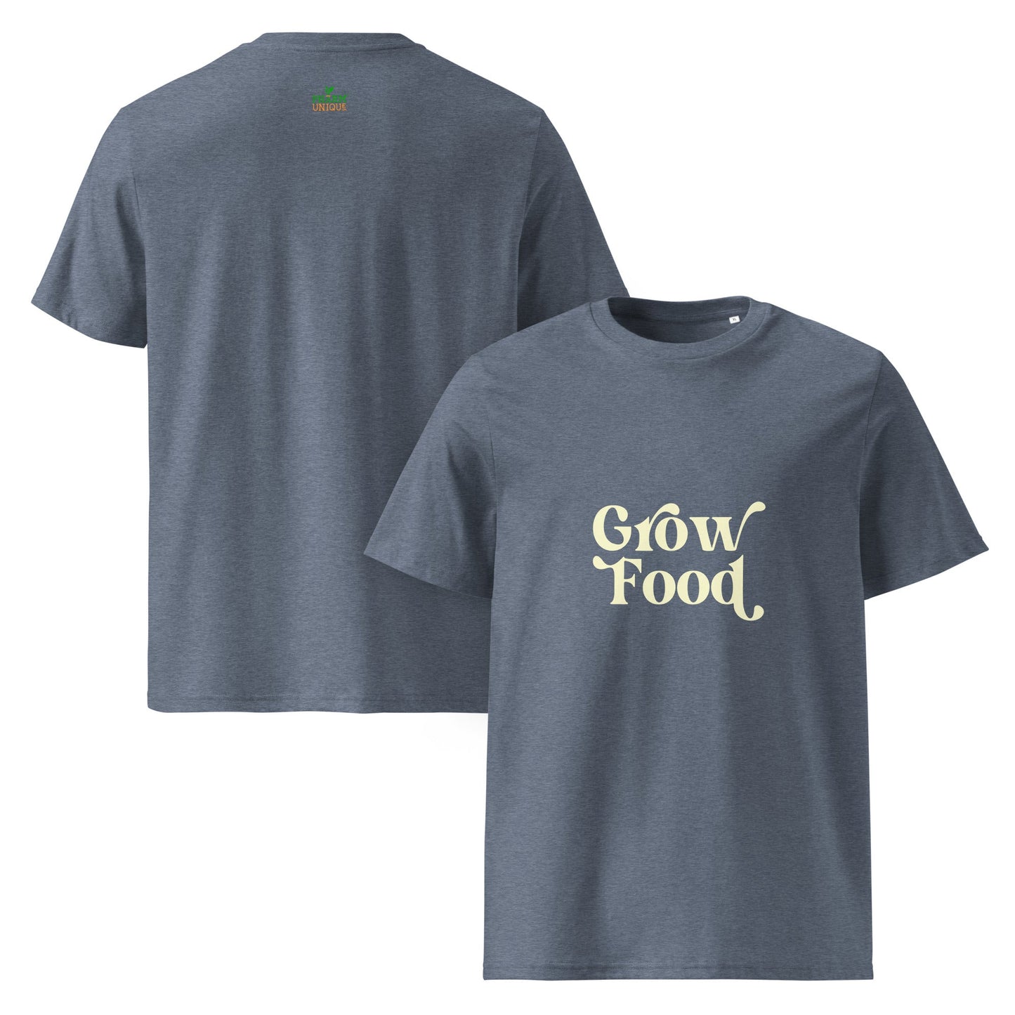 Grow Food– Unisex Organic Cotton T-Shirt - PharmuniquePharmunique