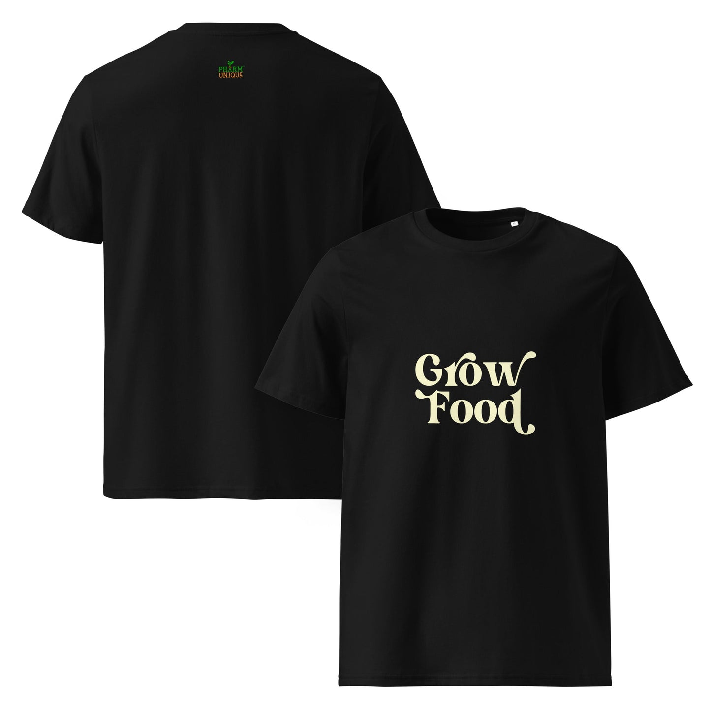 Grow Food– Unisex Organic Cotton T-Shirt - PharmuniquePharmunique