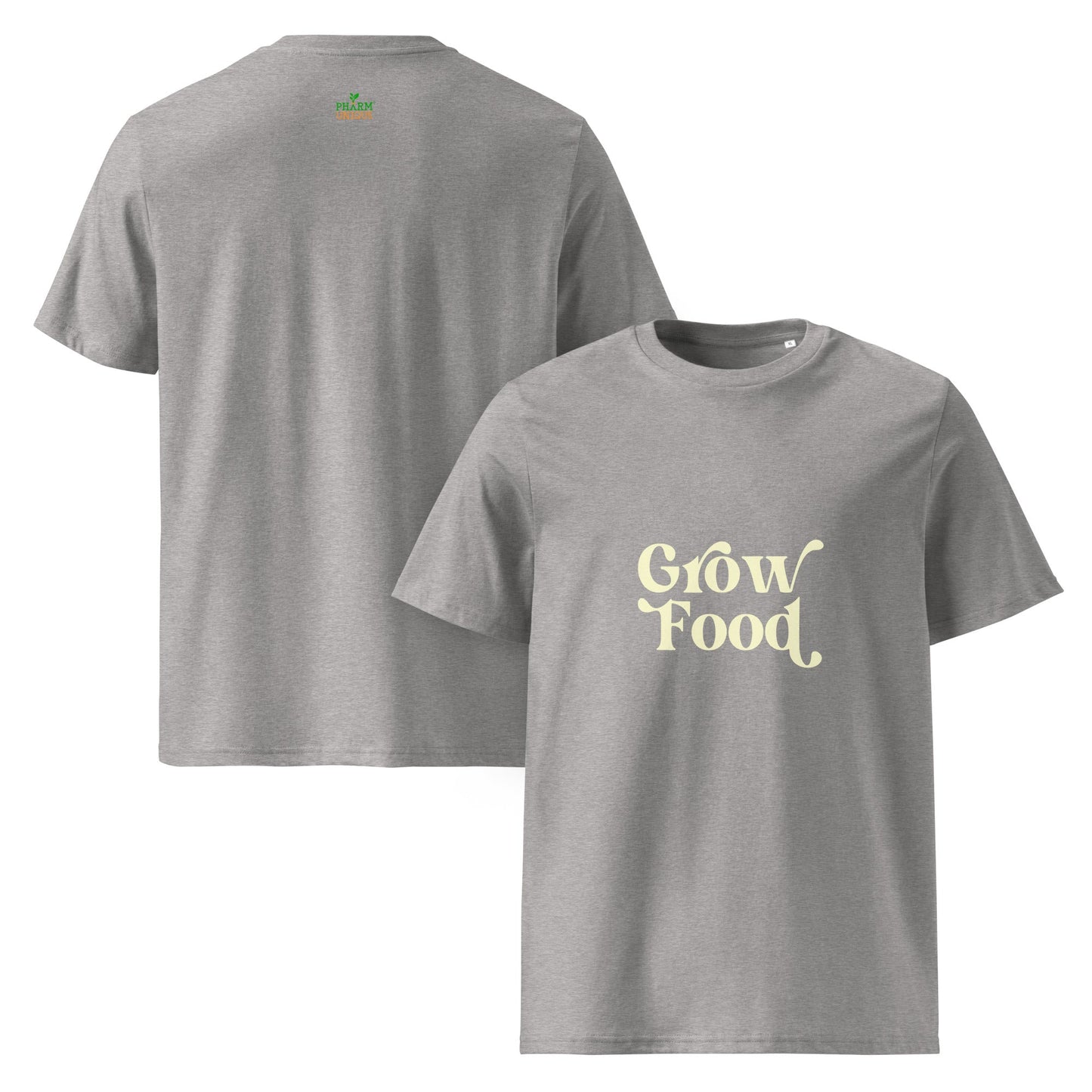 Grow Food– Unisex Organic Cotton T-Shirt - PharmuniquePharmunique