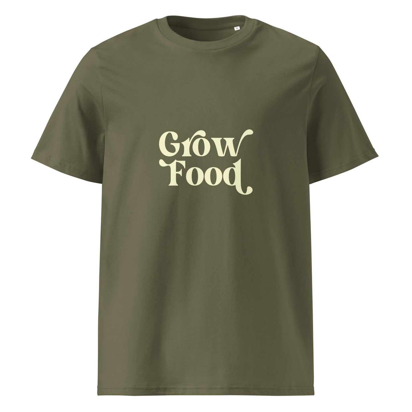 Grow Food– Unisex Organic Cotton T-Shirt - PharmuniquePharmunique