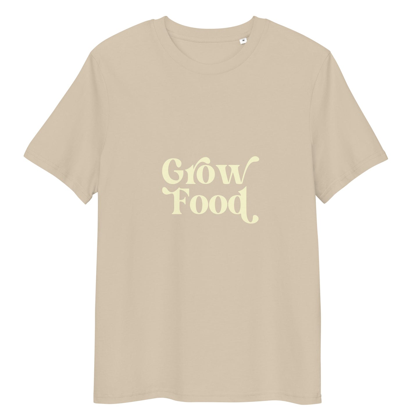 Grow Food– Unisex Organic Cotton T-Shirt - PharmuniquePharmunique