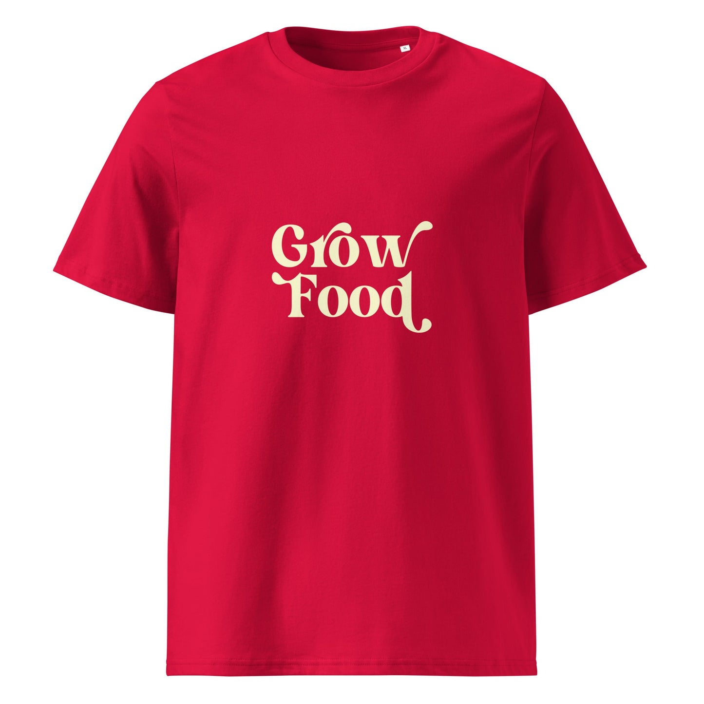 Grow Food– Unisex Organic Cotton T-Shirt - PharmuniquePharmunique