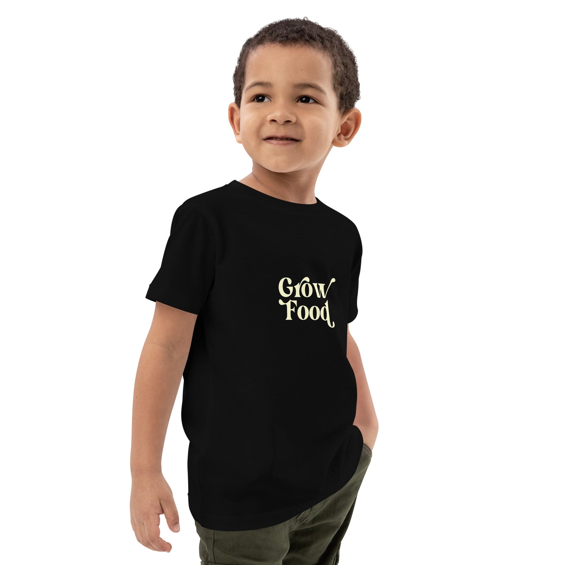 Grow Food – Kids Organic Cotton T-Shirt - PharmuniquePharmunique