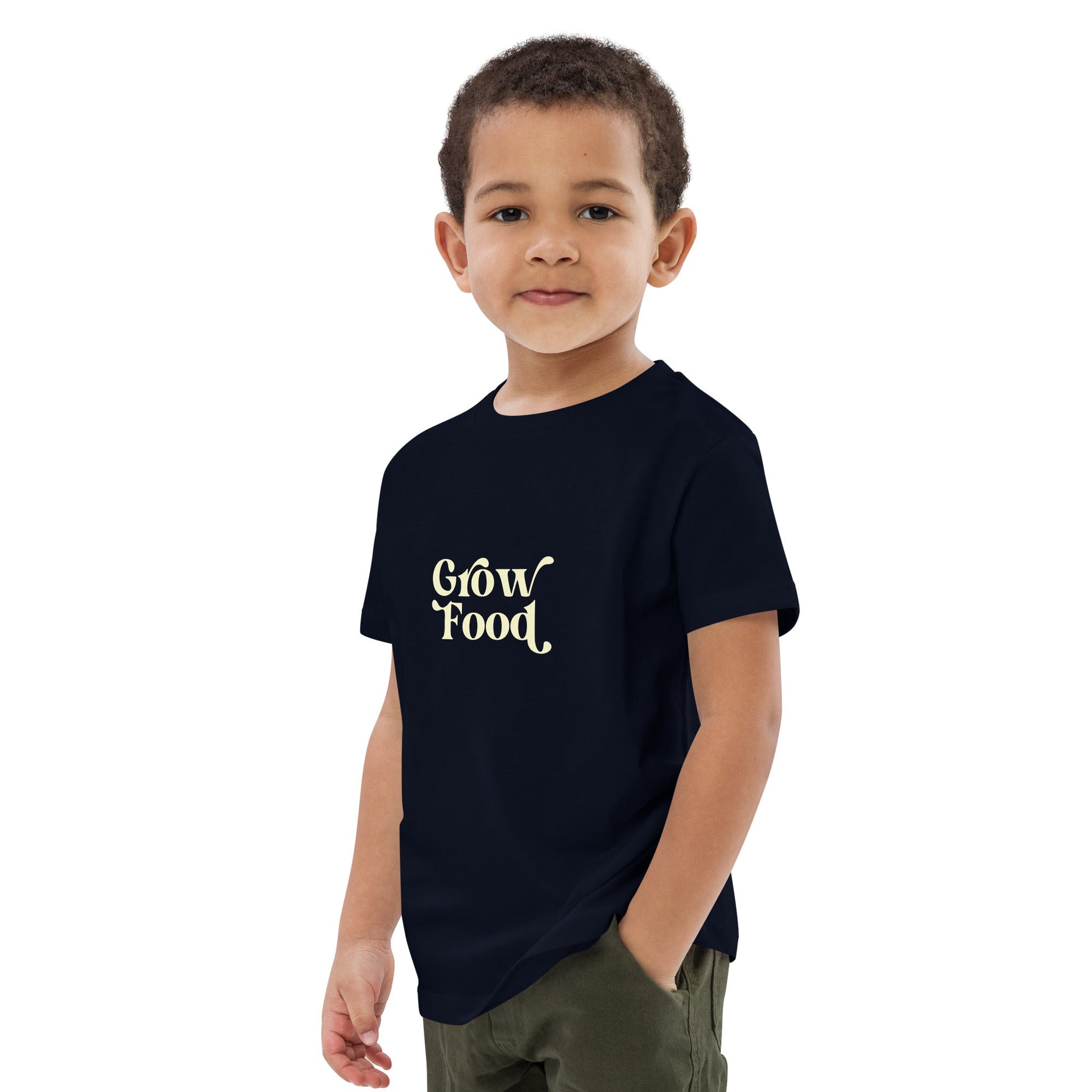 Grow Food – Kids Organic Cotton T-Shirt - PharmuniquePharmunique