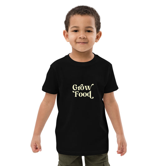 Grow Food – Kids Organic Cotton T-Shirt - PharmuniquePharmunique