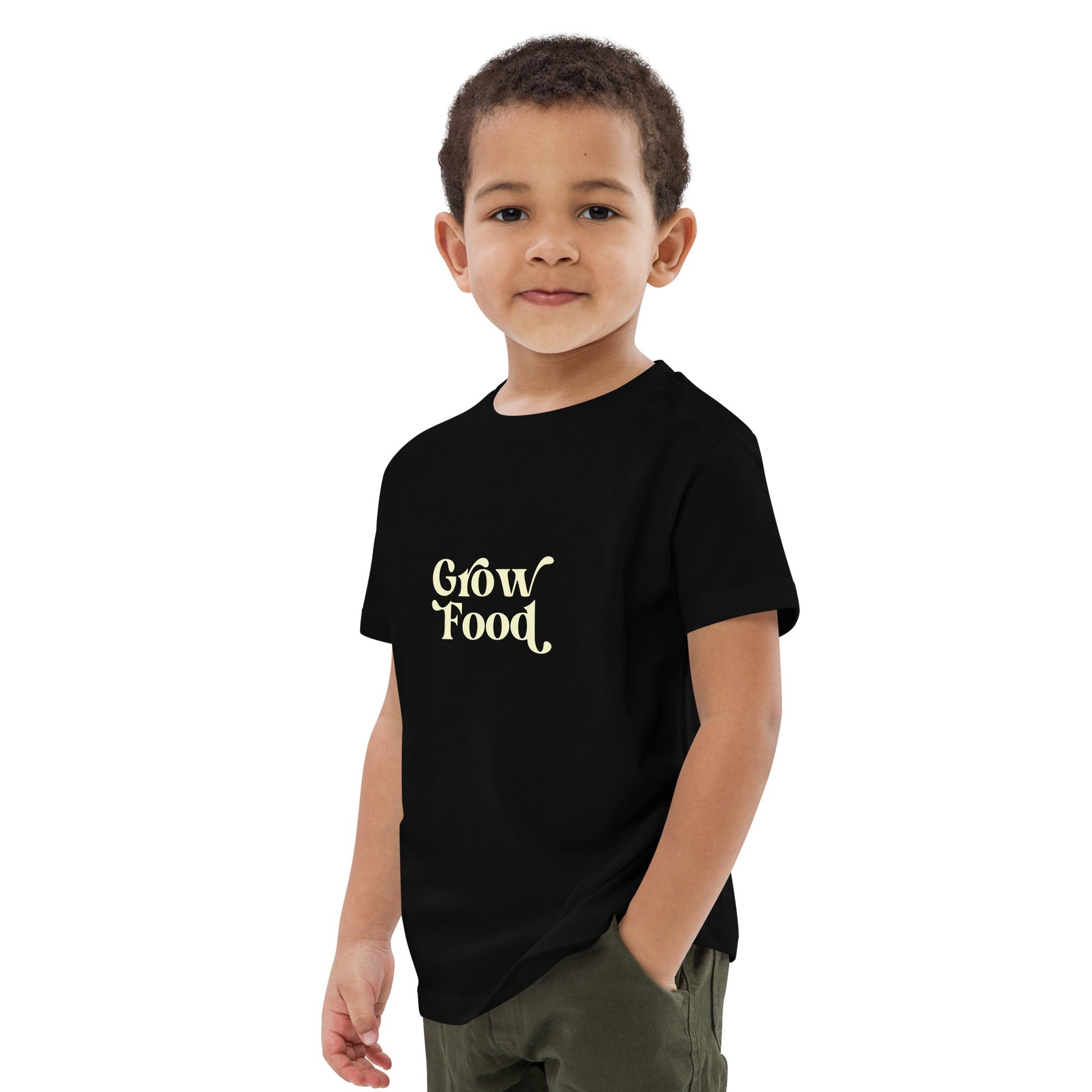 Grow Food – Kids Organic Cotton T-Shirt - PharmuniquePharmunique