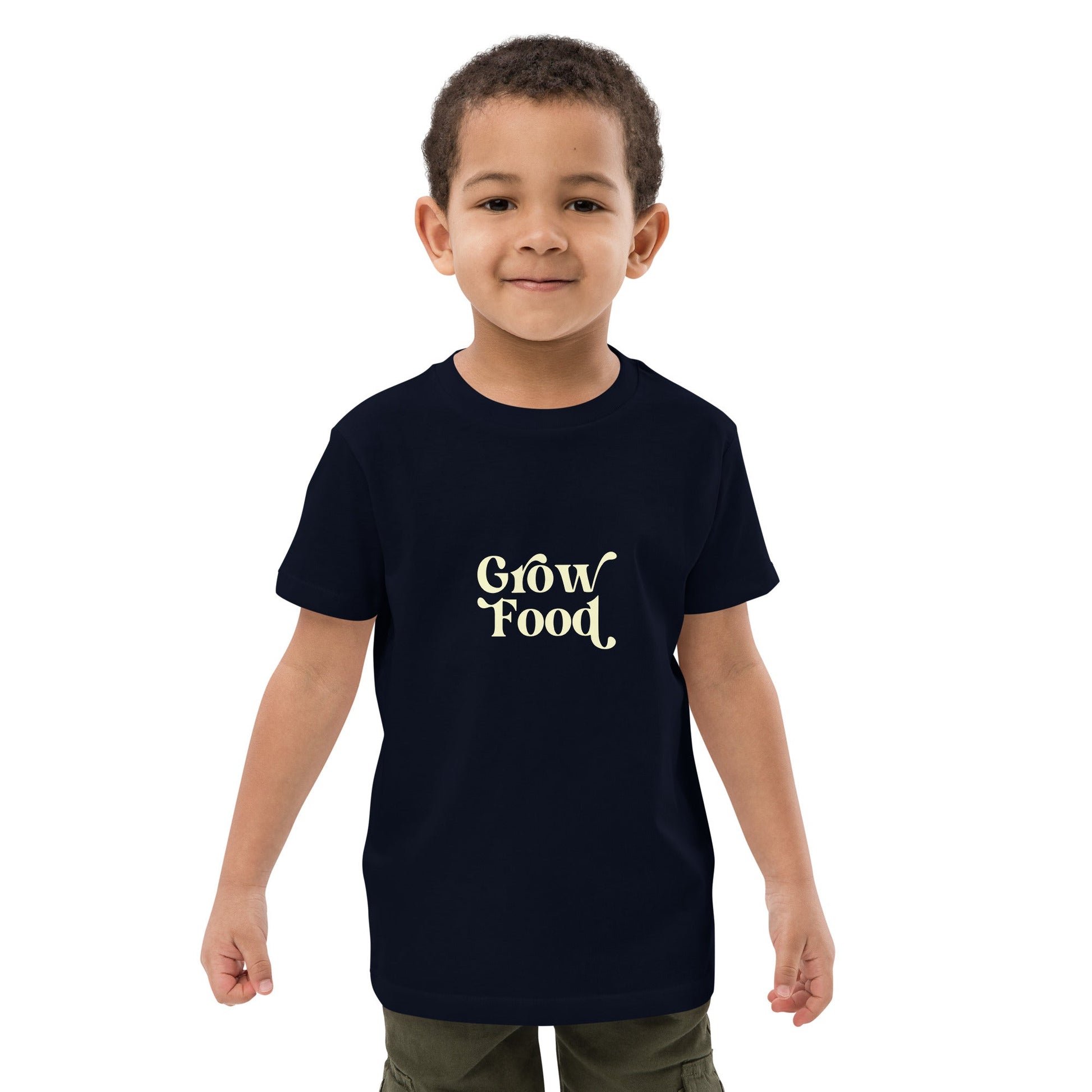Grow Food – Kids Organic Cotton T-Shirt - PharmuniquePharmunique