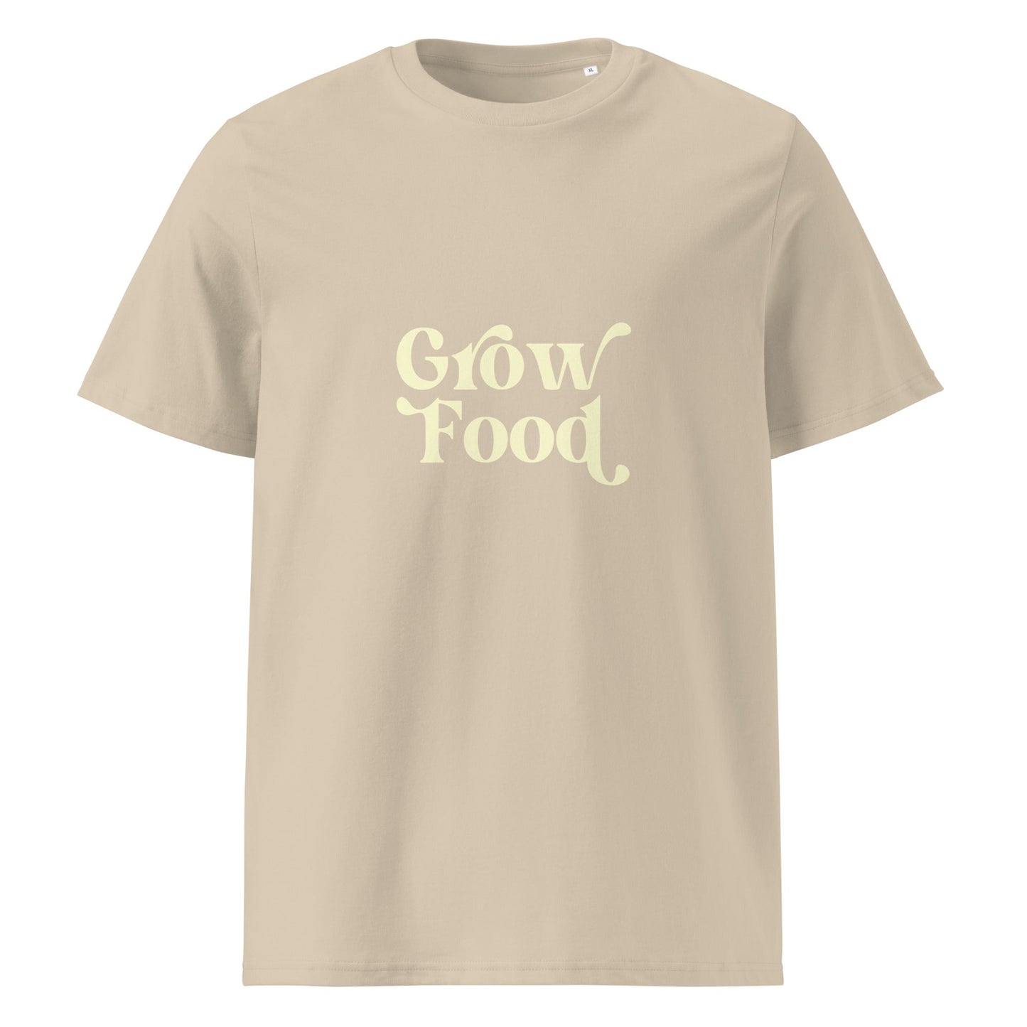 Grow Food– Unisex Organic Cotton T-Shirt - PharmuniquePharmunique