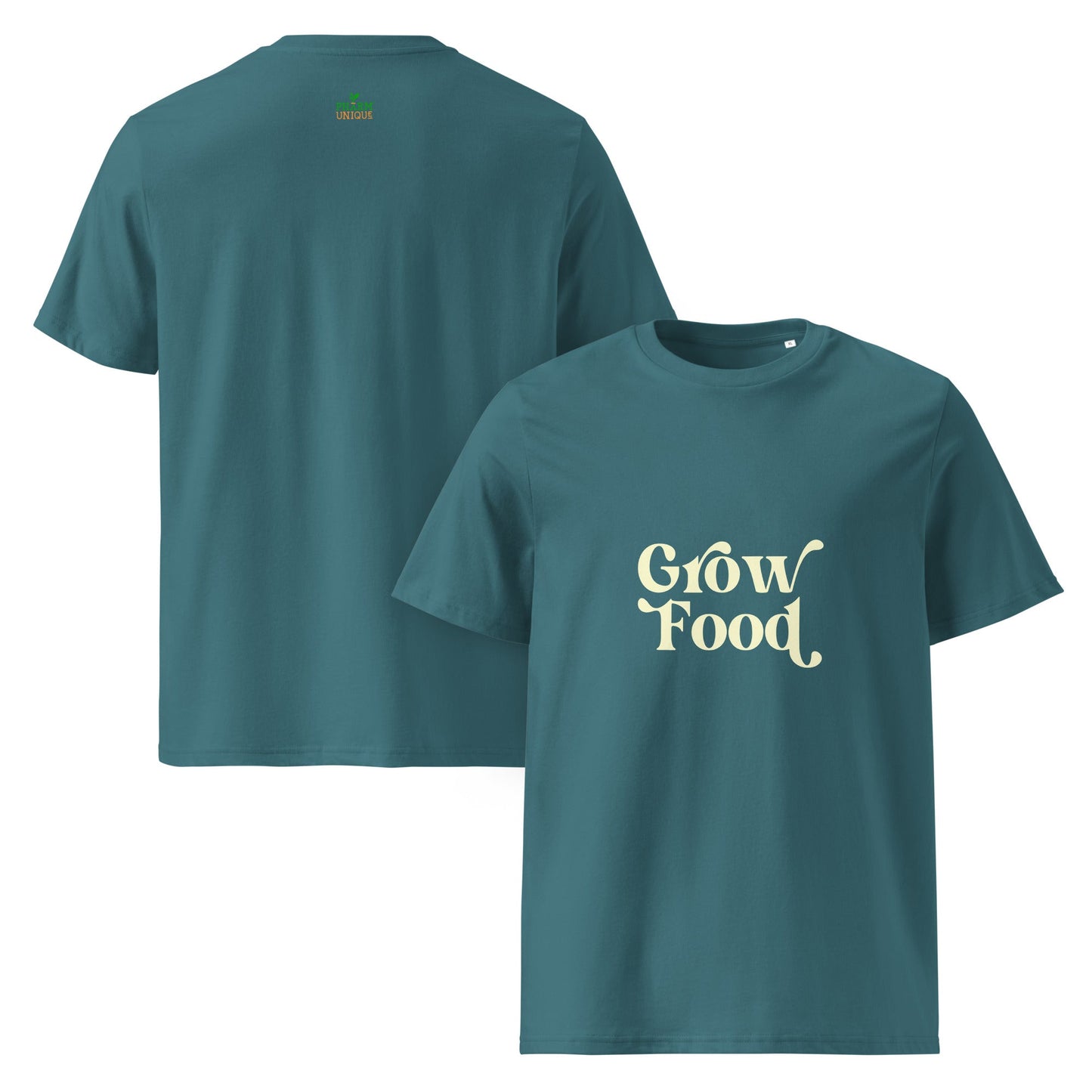 Grow Food– Unisex Organic Cotton T-Shirt - PharmuniquePharmunique