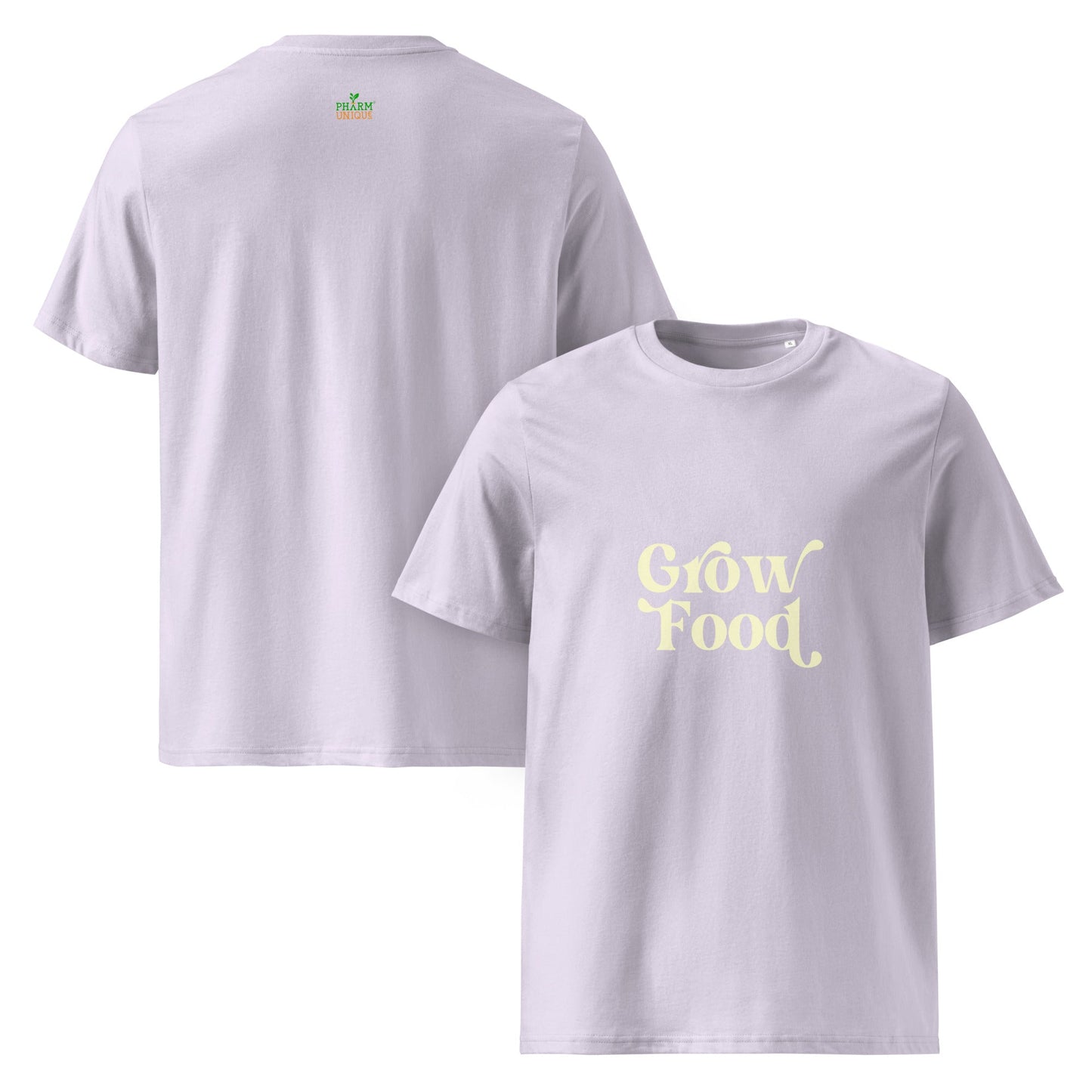 Grow Food– Unisex Organic Cotton T-Shirt - PharmuniquePharmunique