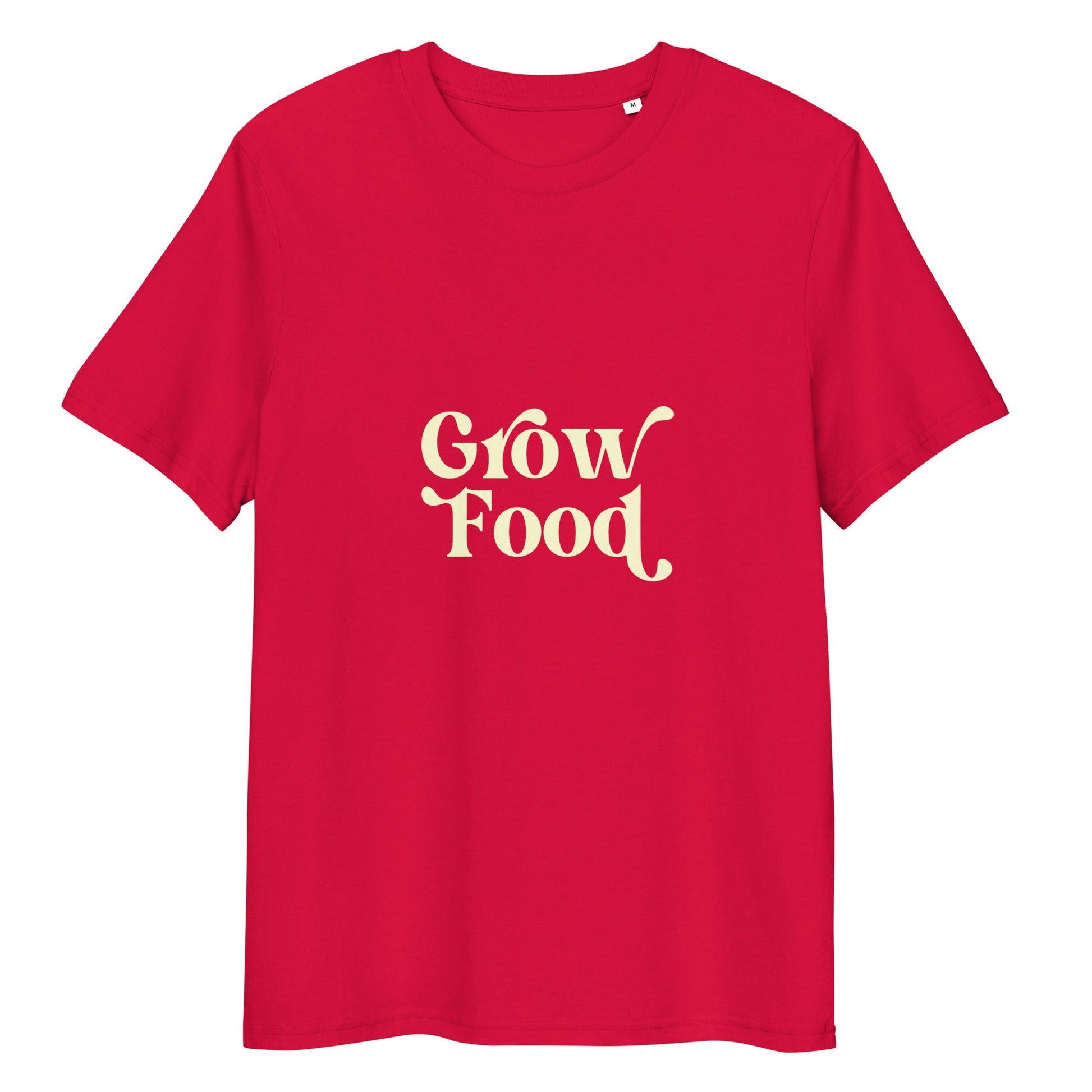 Grow Food– Unisex Organic Cotton T-Shirt - PharmuniquePharmunique