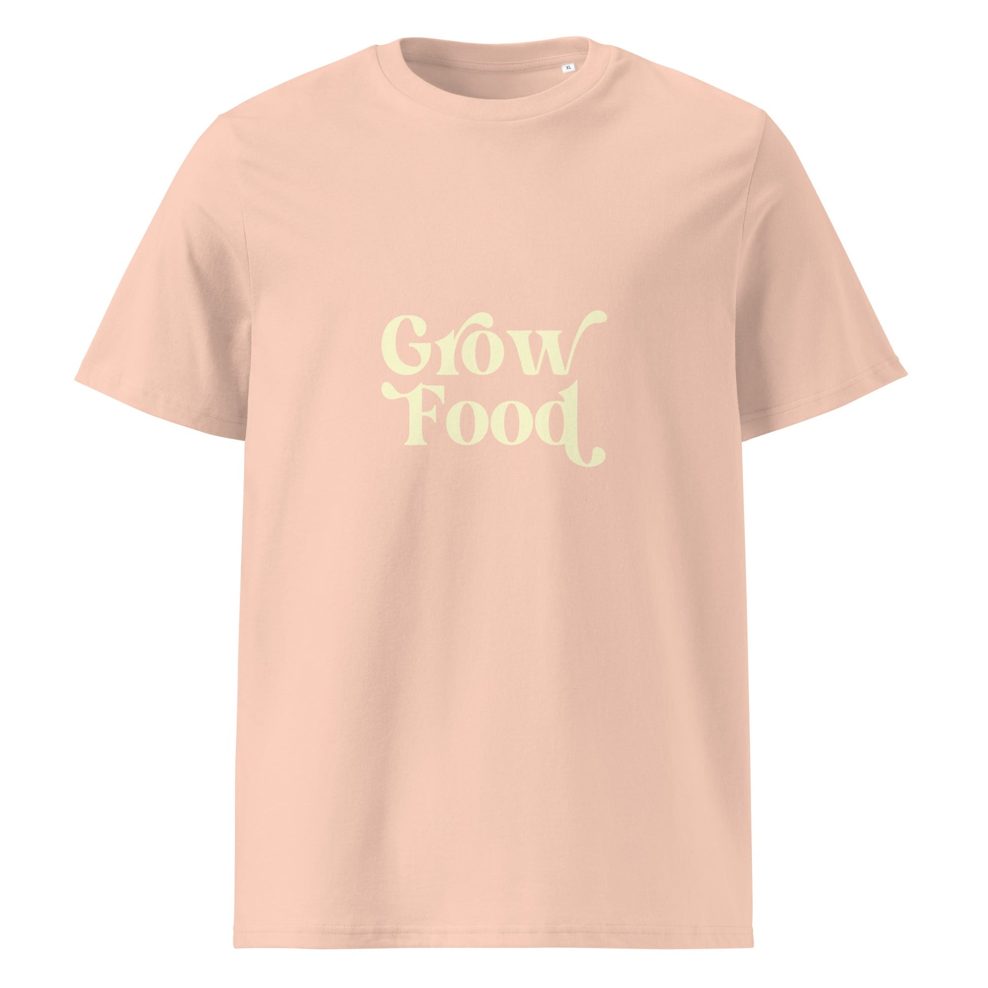 Grow Food– Unisex Organic Cotton T-Shirt - PharmuniquePharmunique