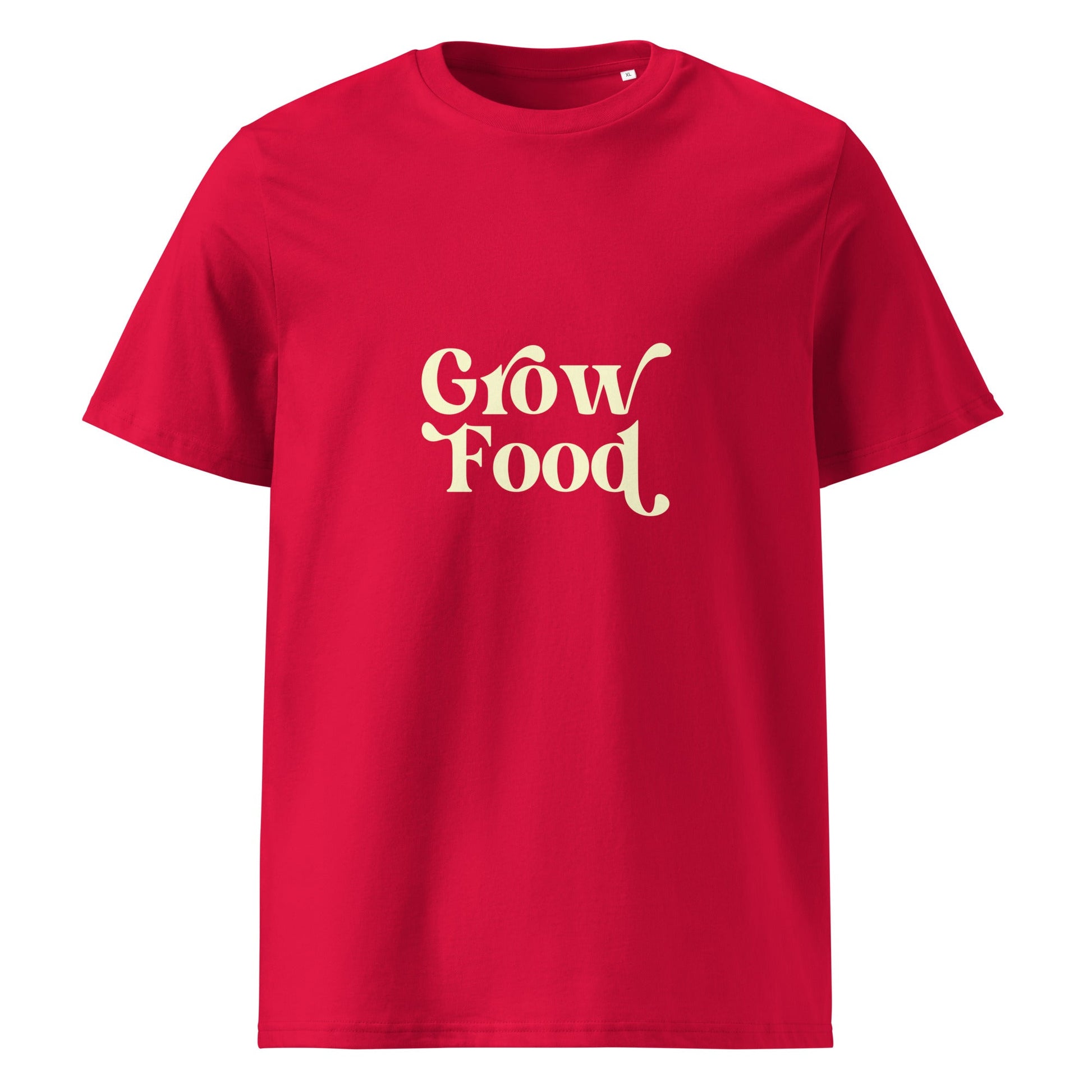 Grow Food– Unisex Organic Cotton T-Shirt - PharmuniquePharmunique