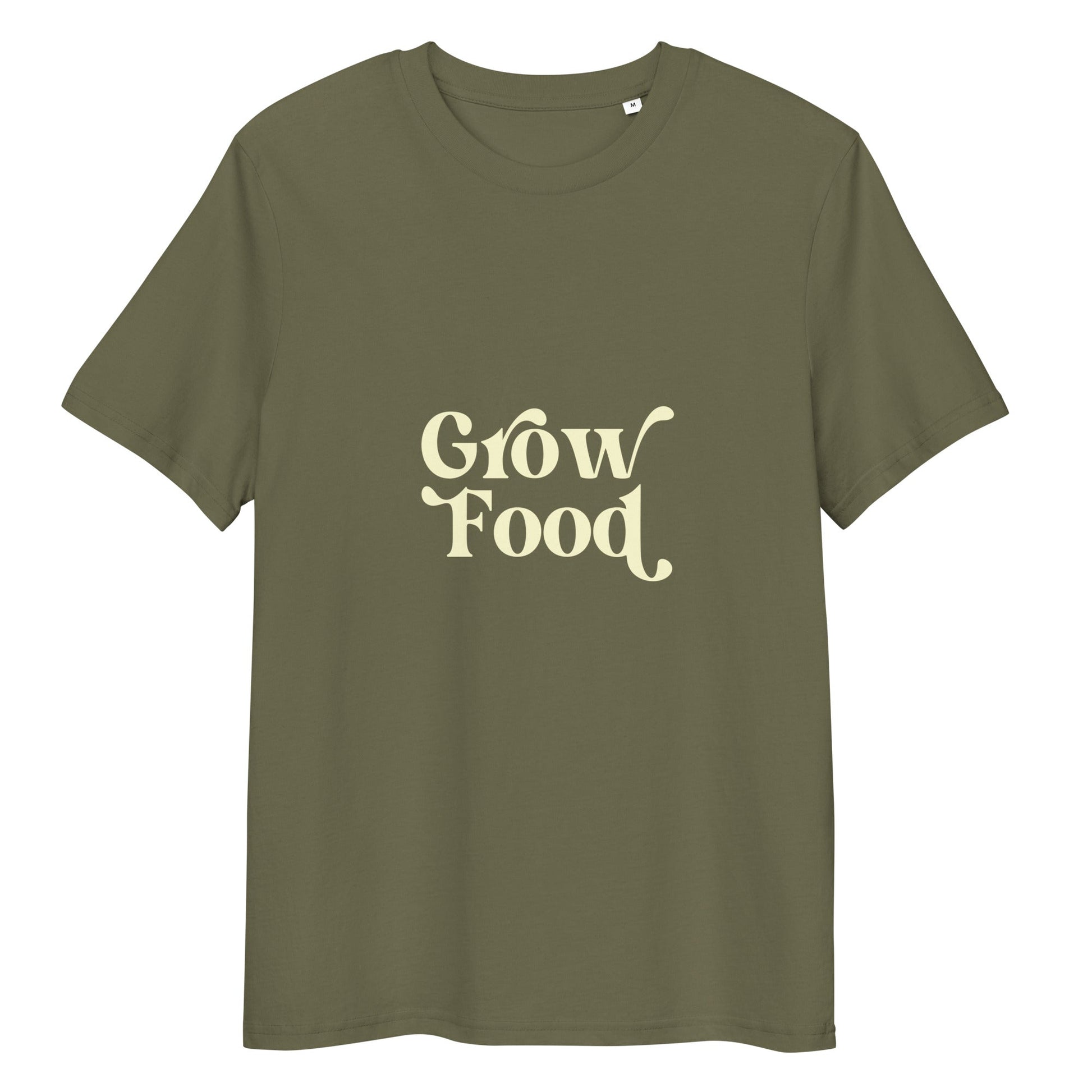 Grow Food– Unisex Organic Cotton T-Shirt - PharmuniquePharmunique