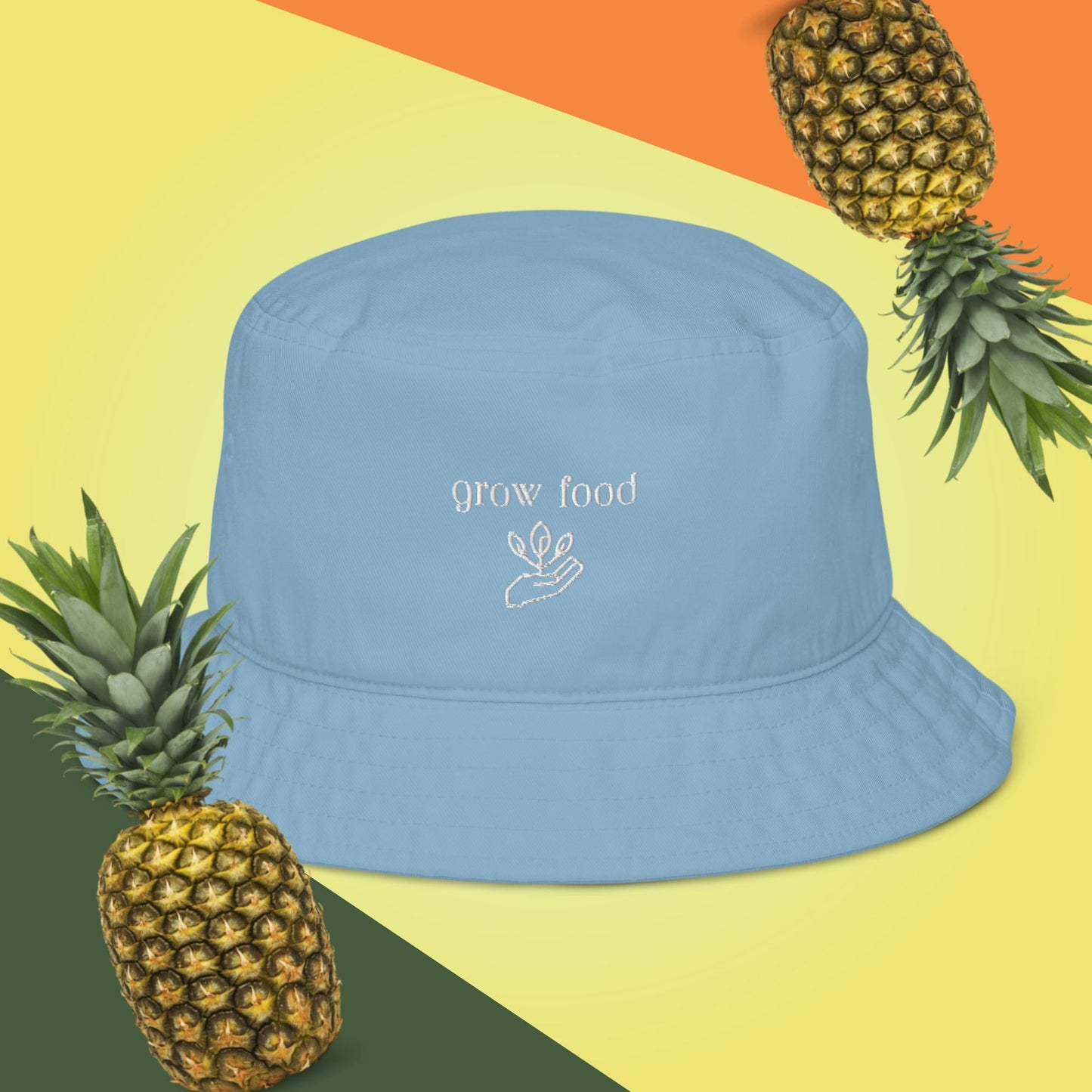 Embroidered Bucket Hat - PharmuniquePharmunique