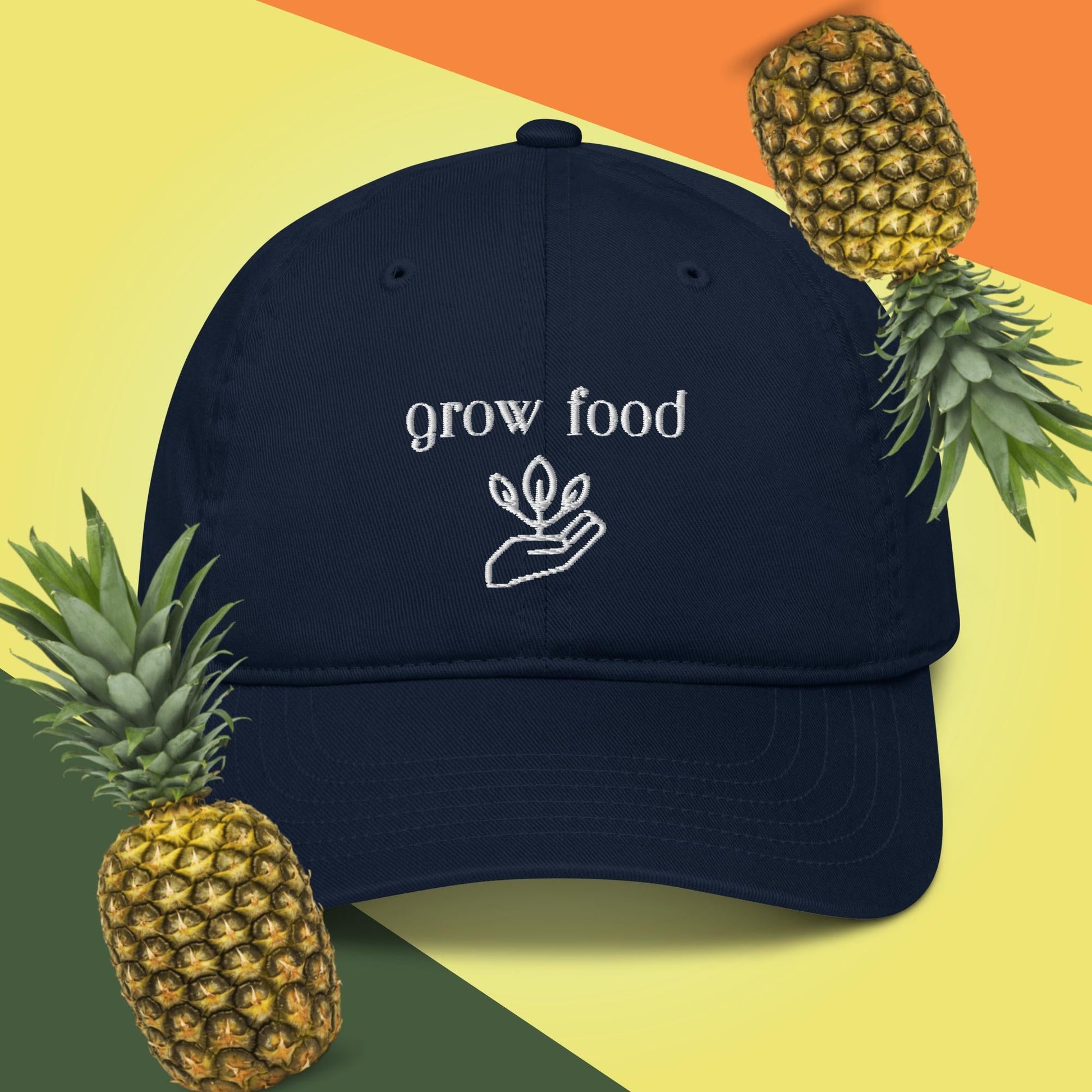 Embroidered Organic dad hat - PharmuniquePharmunique